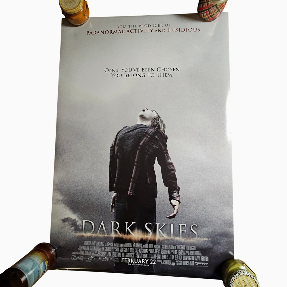 Dark Skies 2013 Original Advance Movie Poster 27x40 Keri Russell Jake Brennan DS